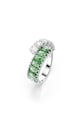 Doplnky Prsteň Swarovski MATRIX 5722454 strieborná