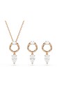 Swarovski naszyjnik i kolczyki MESMERA kryształ Swarovskiego złoty 5733808