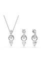 Swarovski naszyjnik i kolczyki MESMERA kryształ Swarovskiego srebrny 5723197