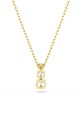 Swarovski naszyjnik STILLA 5723298 złoty