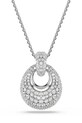 Swarovski naszyjnik SUBLIMA cyrkonia srebrny 5735223