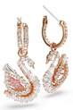 Náušnice Swarovski SWAN zlatá 5732415