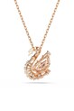 Swarovski naszyjnik SWAN 5732414 złoty