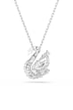Swarovski colier SWAN 5732412 argintiu