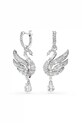 Swarovski kolczyki SWAN cyrkonia srebrny 5723388