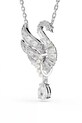 Swarovski naszyjnik SWAN srebrny 5723387