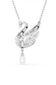 Swarovski naszyjnik SWAN 5723387 srebrny