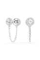 Swarovski kolczyki UNA srebrny 5732273