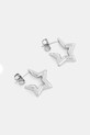 Náušnice Guess ICONIQUE stříbrná JUBE05.539JW