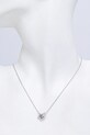 Akcesoria Guess naszyjnik ICONIQUE JUBN05.537JW srebrny
