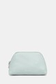 Coccinelle kosmetyczka skórzana turkusowy E5.TMF.25.01.01