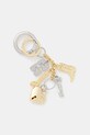 Брелок GANNI Ganni Bou Charms Keyring Silver and Gold сірий A6616