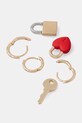 Сережки Aldo 4 шт PARSIANGLOW.600 золотой AW25