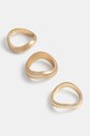 Кольцо Aldo 3 шт 3 шт золотой ONMYWAVY.710