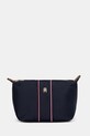 Kosmetická taška Tommy Hilfiger Planet friendly námořnická modř AW0AW17952