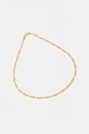 Pozlacený náhrdelník Tom Wood Bo Chain Medium Gold stříbro zlatá 101266