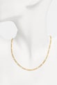 Αξεσουάρ Επιχρυσωμένο κολιέ Tom Wood Bo Chain Medium Gold 101266 χρυσαφί