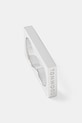 Tom Wood biżuteria Square Ring Double 101412 srebrny AW25