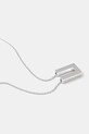 Tom Wood naszyjnik srebrny Square Pendant 101427 srebrny AW25