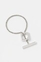 Stříbrný náramek Tom Wood Square Rope Bracelet stříbro stříbrná 101430.
