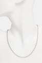 Akcesoria Tom Wood naszyjnik srebrny Lee Chain Thick 101492 srebrny