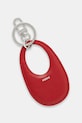 Coperni breloc de piele Swipe Keychain rosu COPSLG02F6043