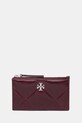 Tory Burch portofel de piele Kira Diamond Quilt piele rosu 174398.500
