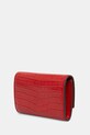 Puzdro na karty Tory Burch Kira Croc Flap Card 174403.600 červená AW25