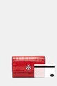 Pouzdro na karty Tory Burch Kira Croc Flap Card červená 174403.600