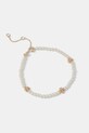Tory Burch bransoletka Kira Pearl Bracelet biały 171219.137