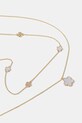 Tory Burch naszyjnik pozłacany Layered Flower 171101.700 złoty AW25