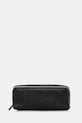 Kožená kosmetická taška Coccinelle černá E5.MUK.95.G3.01