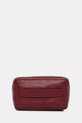 Kožna kozmetička torbica Coccinelle bordo E5.MUK.95.G2.01