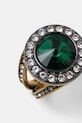 Prsteň Kurt Geiger London OCTAVIA 5039670429 zelená AW25