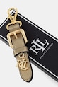 Akcesoria Lauren Ralph Lauren brelok skórzany 432981401 złoty