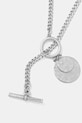 AllSaints naszyjnik 37347538SLV041 srebrny AW25