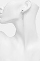 Accesorii AllSaints cercei 37540437SLV041 argintiu