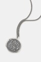 Сребърно колие Carhartt WIP Hackwork Pendant I035851.95XX сребърен AW25