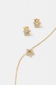 Кольє і сережки Guess ICONIQUE JUBS05.117JW золотий AW25