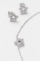 Колье и серьги Guess ICONIQUE JUBS05.117JW серебрянный AW25