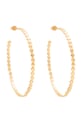 Επιχρυσωμένα σκουλαρίκια Lilou Snake χρυσαφί 262/40/KOL/NO3/PO