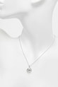 Akcesoria NEIGHBORHOOD naszyjnik srebrny SILVER BUTTON NECKLACE 252IVNH.AC03 srebrny