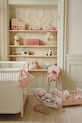 Konges Sløjd leżaczek dla lalek DOLL BOUNCER KS103772.9BYA niebieski