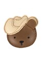 Donsje spinka do włosów dziecięca Stanzen Clip Cowboy Bear brązowy 6031301