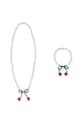 Κοσμήματα Konges Sløjd PEARLY NECKLACE & BRACELET SET κόκκινο KS102074.9BYA