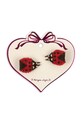 Фиби за коса Konges Sløjd 2 PACK LADYBUG BEADED HAIR CLIP червен KS103643.9BYA