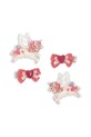 Otroška sponka za lase Konges Sløjd 4 PACK UNICORN BOW HAIR CLIP pisana KS103662.9BYA
