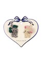 Konges Sløjd spinki do włosów dziecięce 2 PACK BOW KITTY BEADED HAIR CLIP multicolor KS104048.9BYA