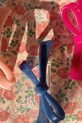 Konges Sløjd spinka do włosów BELMA BOW HAIR CLIP KS103709.9BYA granatowy