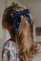 Konges Sløjd spinka do włosów VELVET BOW PEARLY HAIR CLIP granatowy KS104031.9BYA